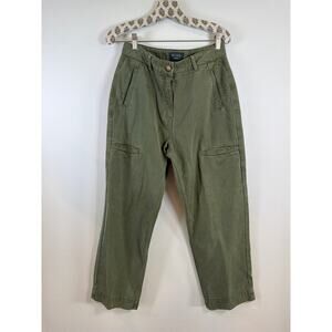 WYSE London army green trouserS
